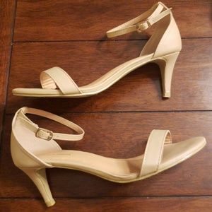 Kitten Heel Strap Sandal